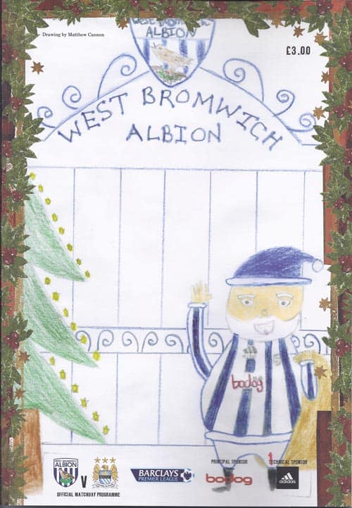 West Bromwich Albion FC  v Manchester City FC